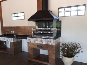 BBQ/picnic Area - Pousada Leolud (Socorro)