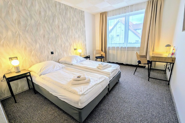 Premium bedding, individually decorated, individually furnished, desk