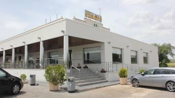 Façade de l’hébergement