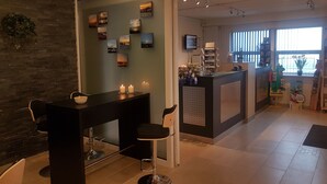 Lobby sitting area - Terrassen Camping & Cottages (Silkeborg)