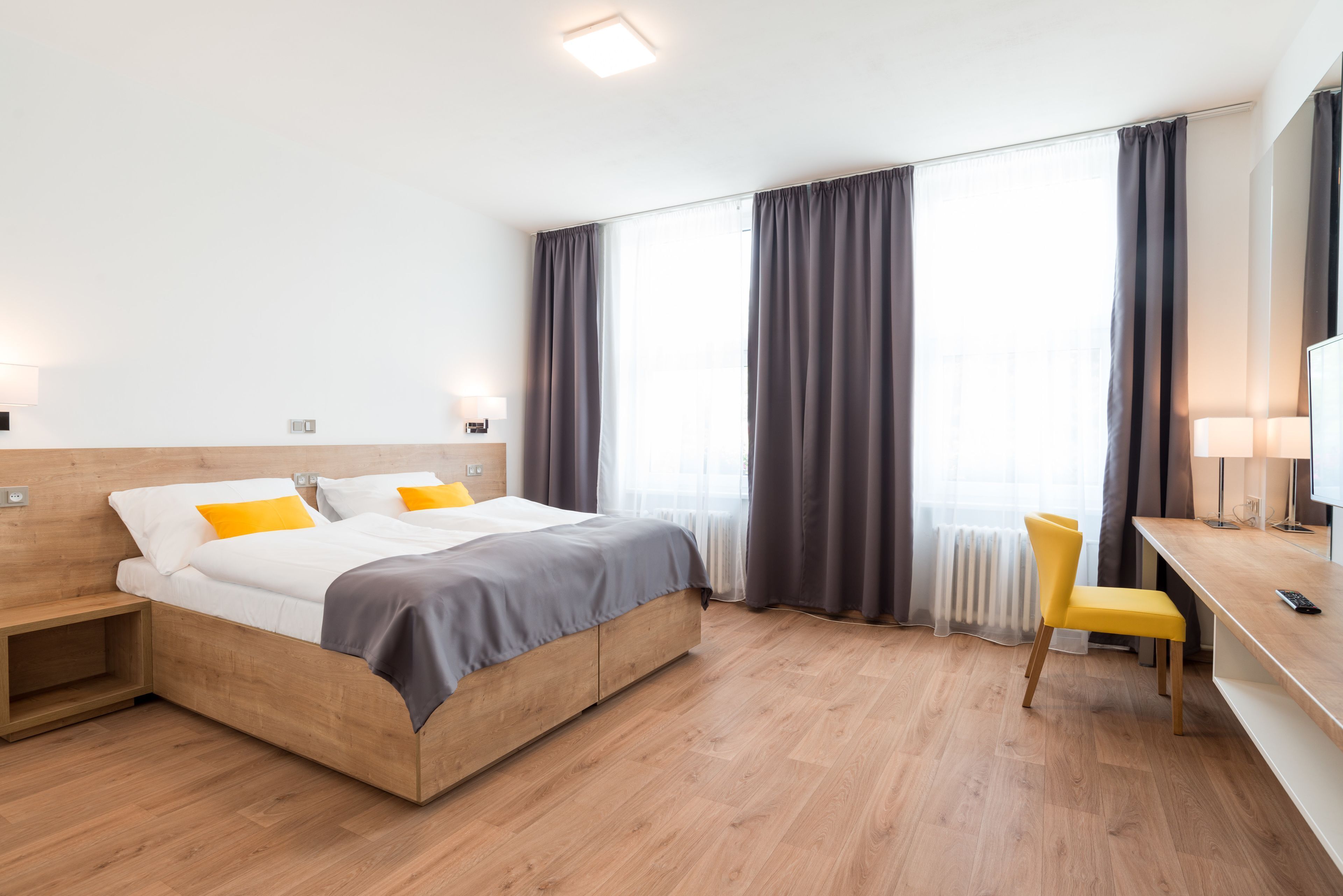 Blackout drapes, soundproofing, iron/ironing board, free WiFi