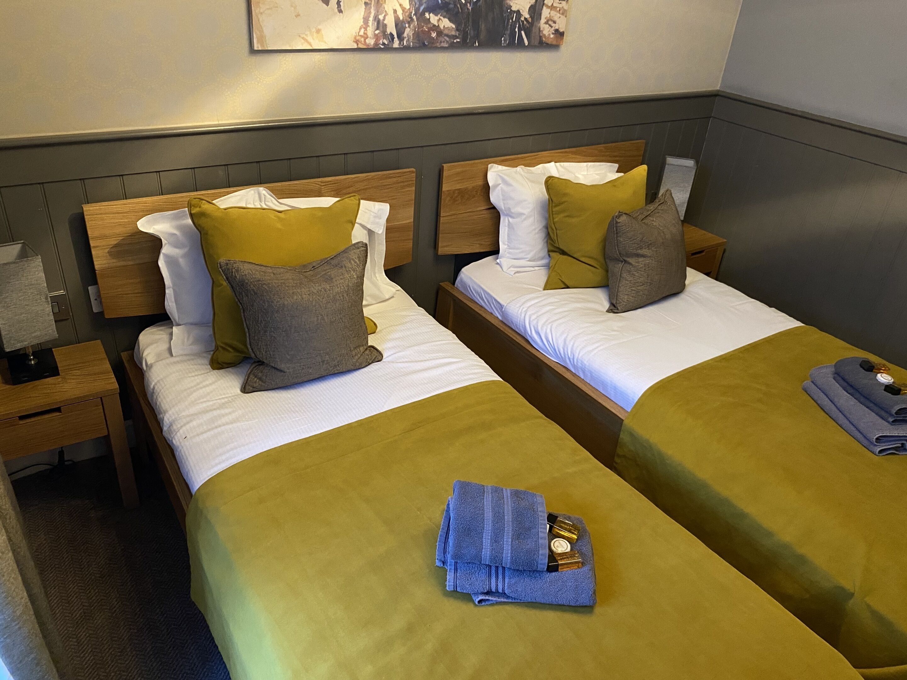 Superior-Zweibettzimmer, mit Bad, Gartenblick