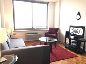 ห้องสวีท, 1 ห้องนอน | วิวเมือง