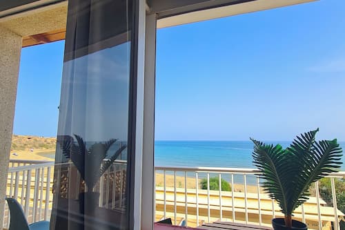 Superior Triple Room, Beach View | Iron/ironing board, free WiFi, bed sheets