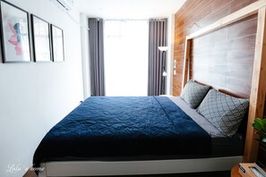 隔音、熨斗/熨衣板、免費無線上網、床單