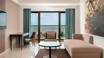 Suite, 1 cama King size | 1 habitación, sábanas de algodón egipcio y ropa de cama de alta calidad