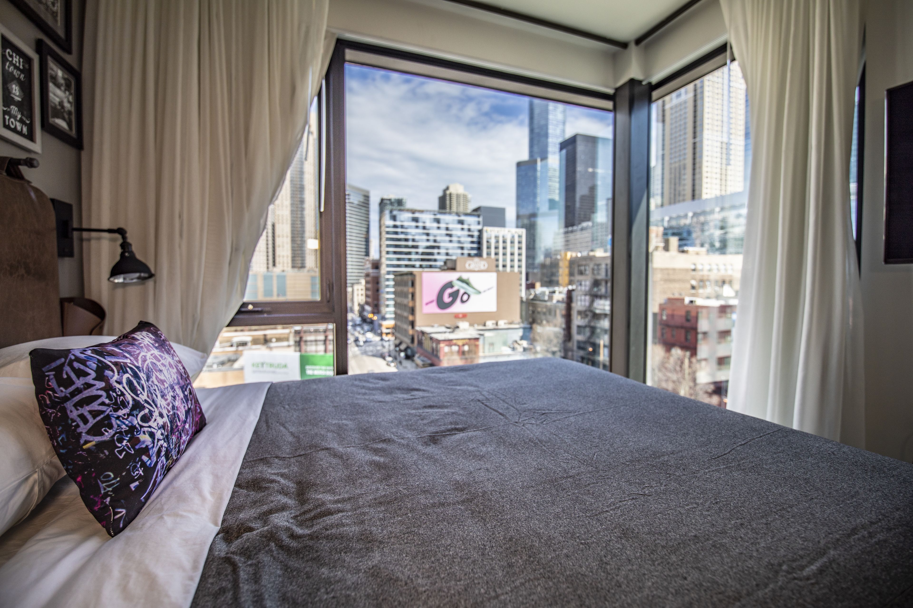 إطلالة الغرفة