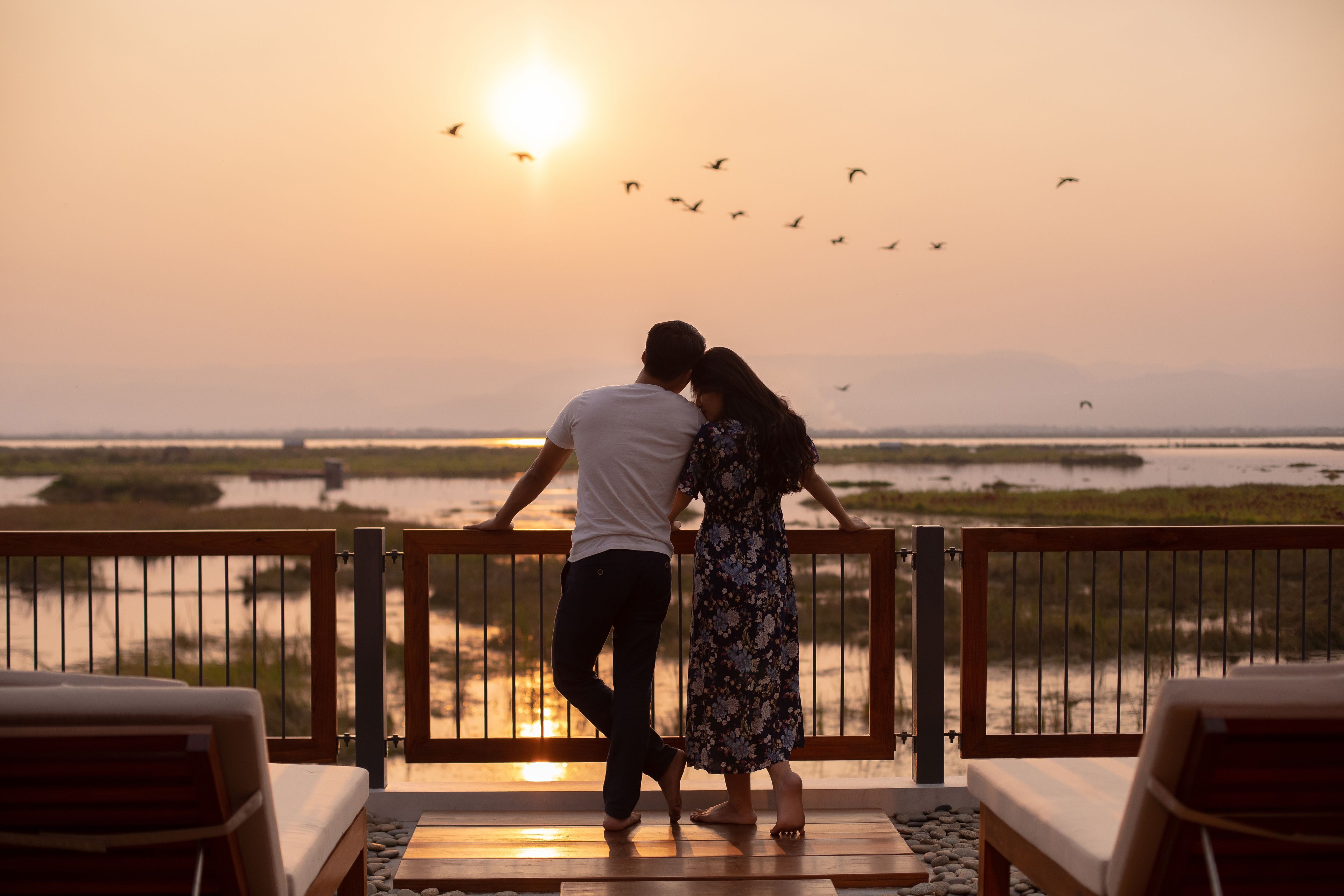 스위트, 킹사이즈침대 1개, 호수 전망 (Opera) | 객실에서 보이는 전망