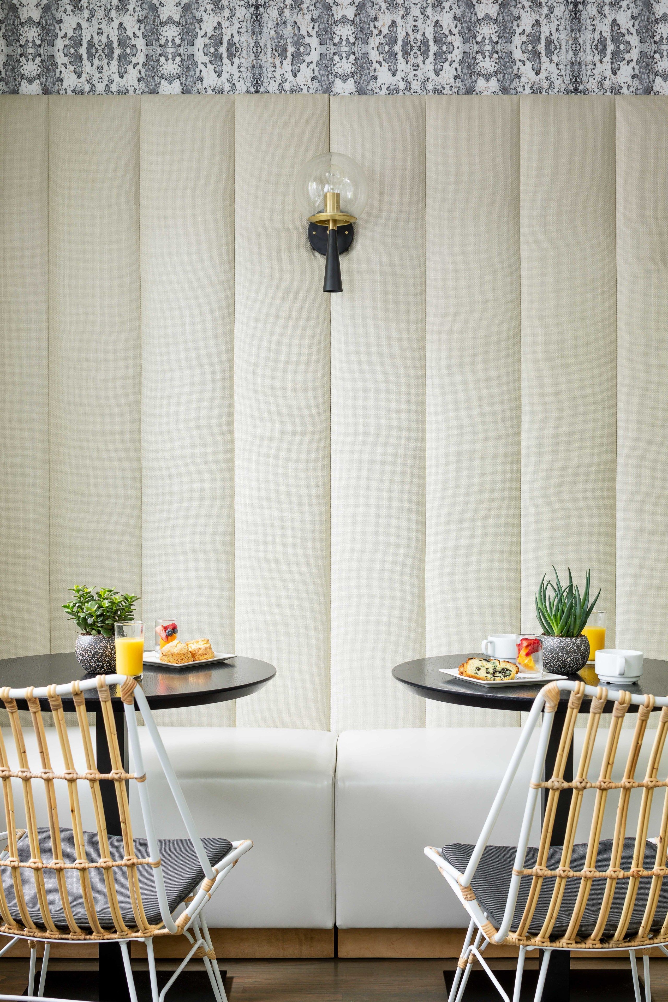 free daily self-service breakfast