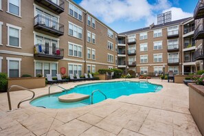 Seasonal outdoor pool