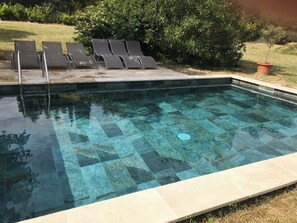 Outdoor pool - Vacation home in Luberon in the heart of Provence WIFI Free Fiber (Lauris)