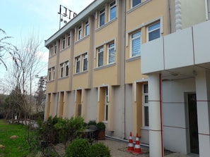 Fassade der Unterkunft