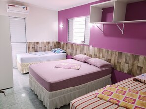 家庭客房 (ar condicionado) | 迷你吧、遮光布/窗簾、免費無線上網、床單