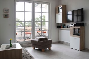 TV - Haus Meeresblick Fewo Am Wasser A 3.09 Ref. 134062 - Holiday apartment Am Wasser A (Baabe)