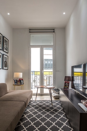 Appartement, 1 chambre | Coin séjour