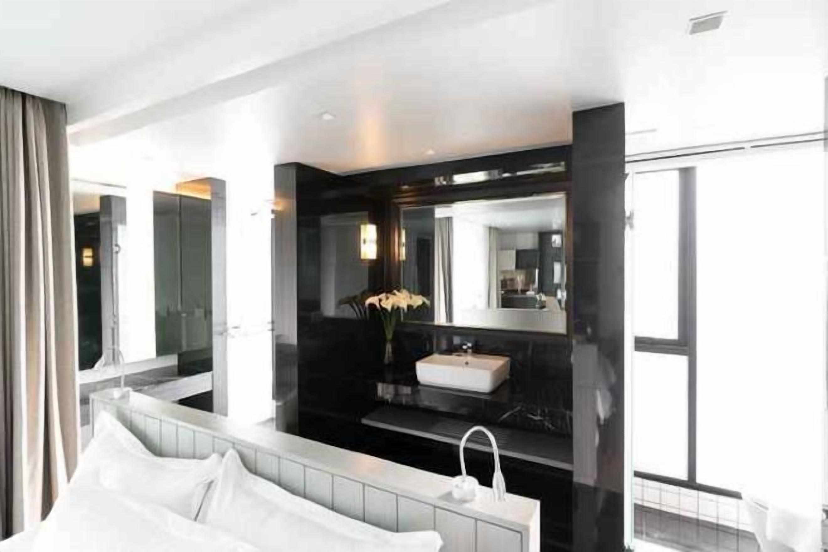 Bathroom | Shower, free toiletries, hair dryer, bathrobes