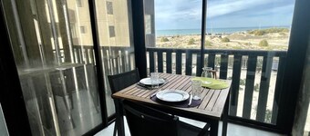 Studio avec parking à seulement 100m de la plage - 2050