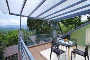 Superior Villa, 1 King Bed | Terrace/patio - Adithya Nature Resort & Spa (Vythiri)