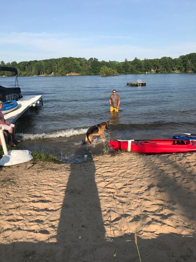 Big Bass Lake house. 