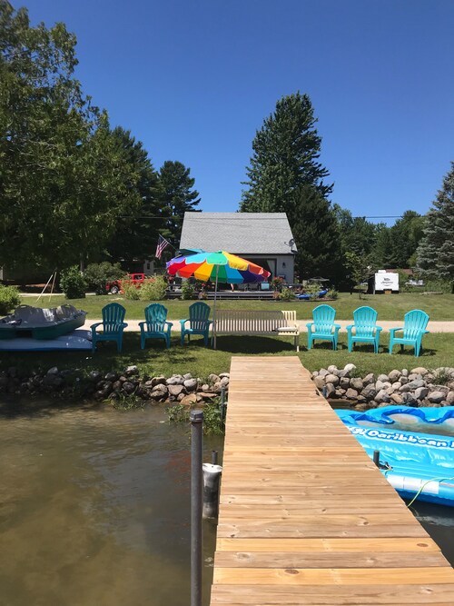 Big Bass Lake Irons Michigan