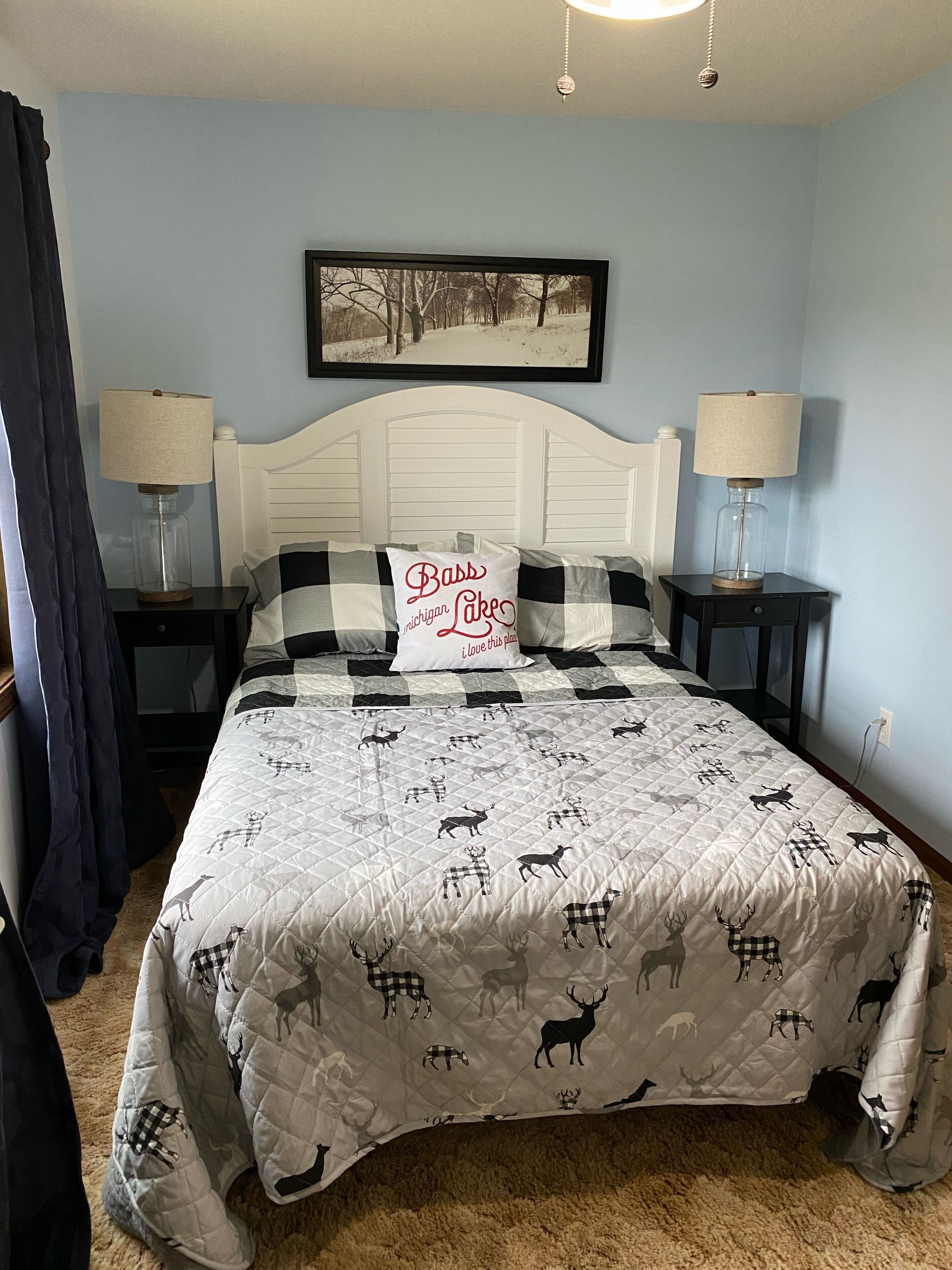 3 bedrooms, iron/ironing board, WiFi, bed sheets