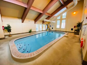 Indoor pool, a heated pool - Ski-in/Ski-Out Breckenridge Mountain Retreat; Free Shuttle (Breckenridge)