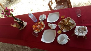 Inbegriffenes kontinentales Frühstück