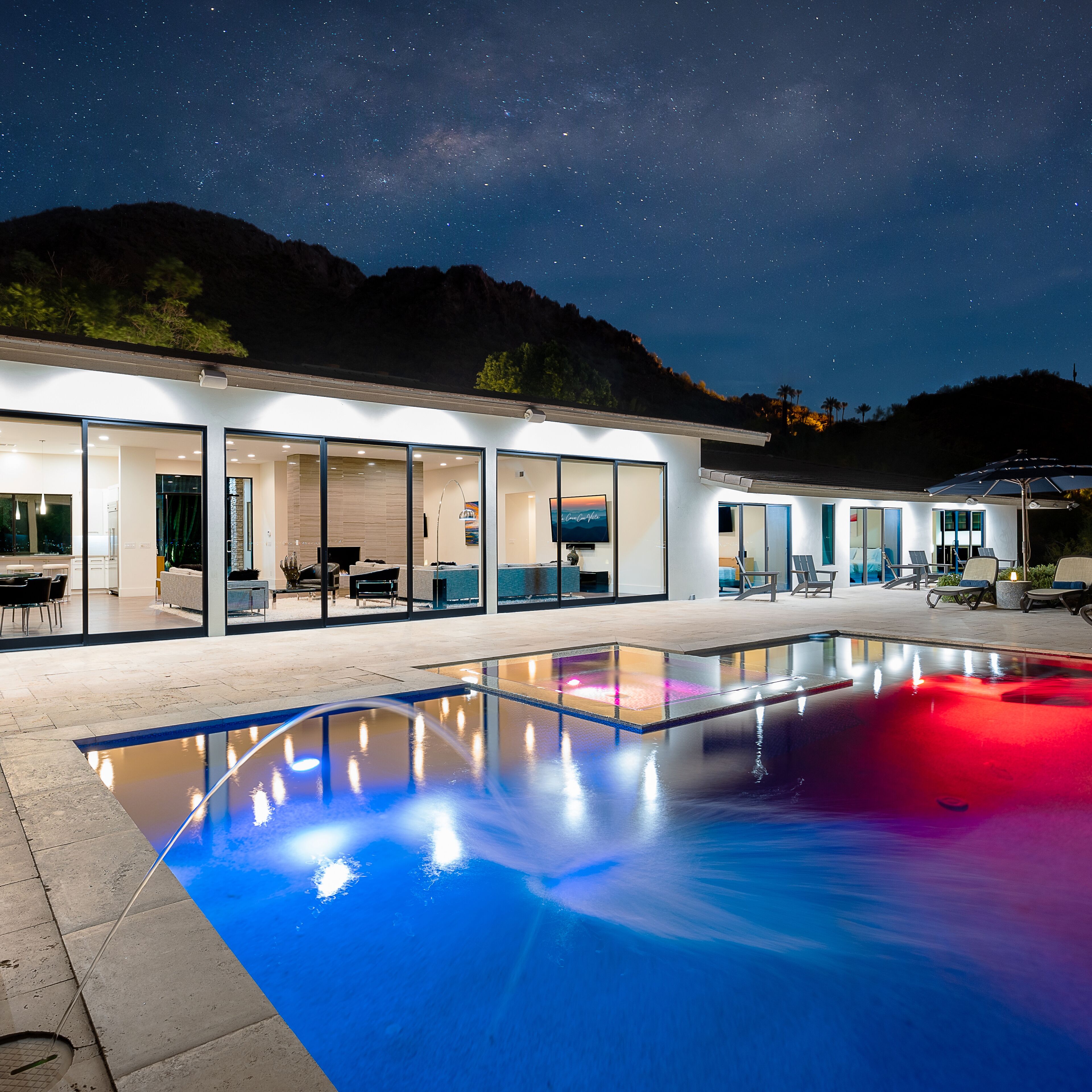 Lux - Million Dollar Luxury Mountain Estate, Pickleball court, putt-putt, heated pool, spa, views