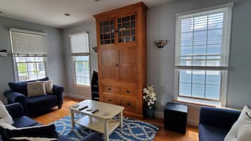 Smart TV, reproductor de DVD, libros, biblioteca de música