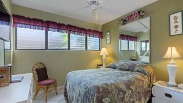 1 habitación, tabla de planchar con plancha y wifi