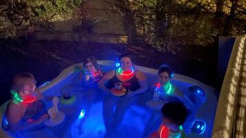 Idromassaggio all'aperto