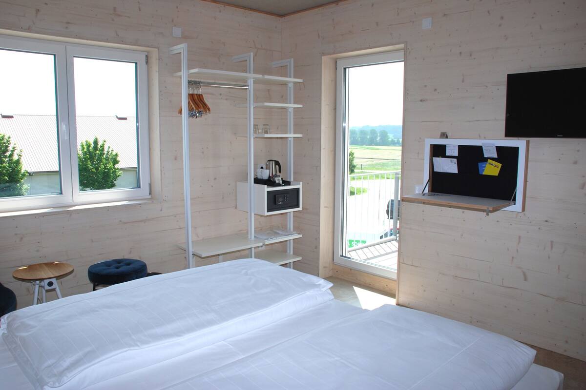 double room single use, balcony | bathroom | shower, free toiletries, hair dryer, slippers