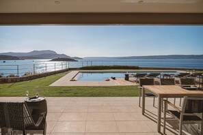 Outdoor dining - Feel like traveling on a luxury Cruise. The best peaceful holidays. (CHANIA)