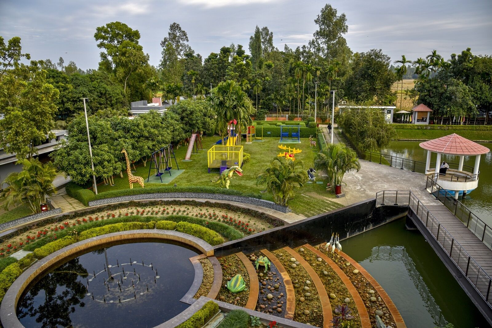 Children's play area - outdoor