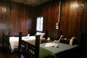 Bed in Shared 2 Single Beds with Fan