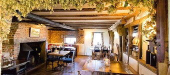 Riverside Cottage is a quiet haven for two. Right on the East Stour river.