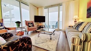 Smart TV, DVD player, foosball, table tennis