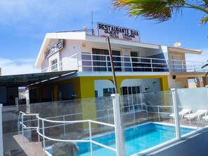 Balcony view - Restaurante Baia Guest House (São Vicente)