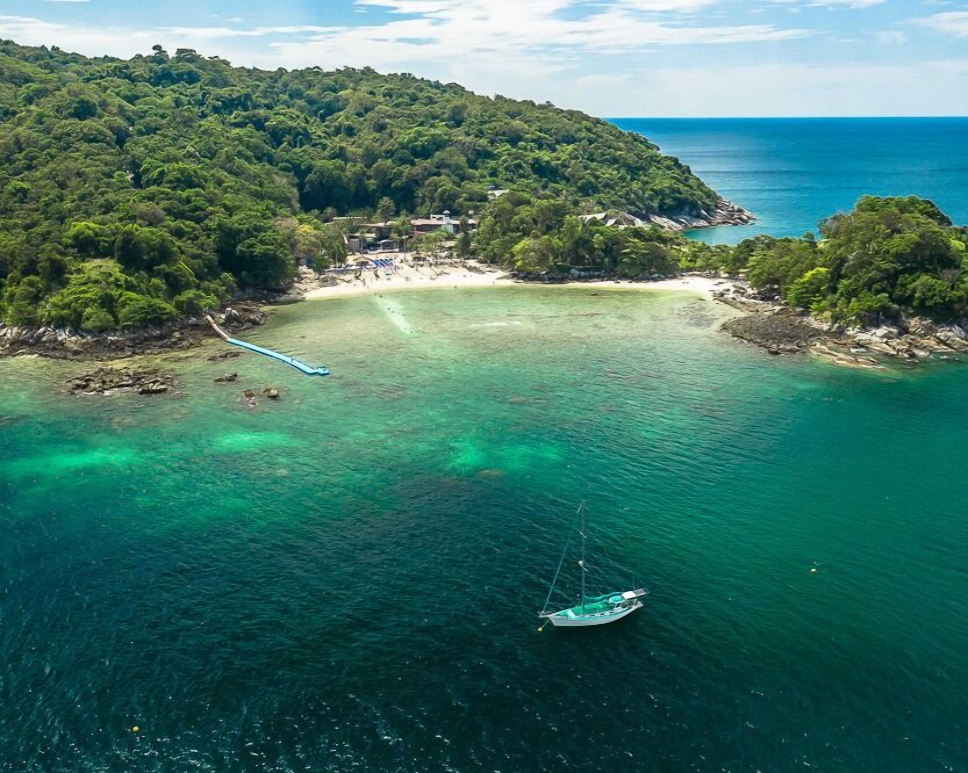 Vue sur la plage/l’océan