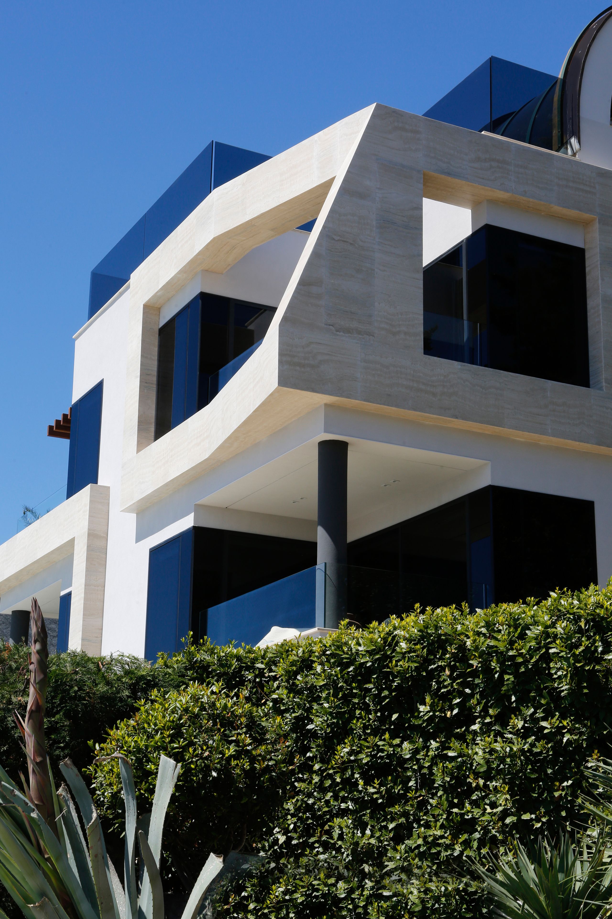 Facciata della struttura