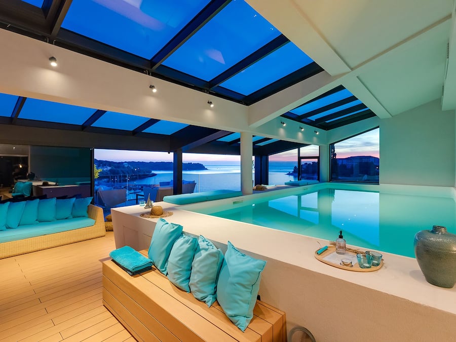 Premium bedding, down comforters, memory foam beds, minibar