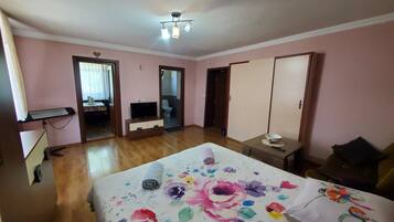 Deluxe Triple Room | Iron/ironing board, free WiFi, bed sheets