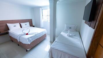 Habitación doble Confort de uso individual, 1 habitación | Escritorio y wifi gratis