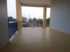 Blick von der Unterkunft