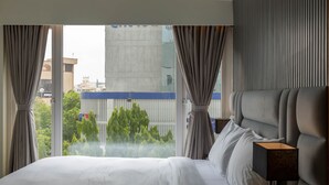 Tomannsrom – executive, 1 soverom, byutsikt, tårn
