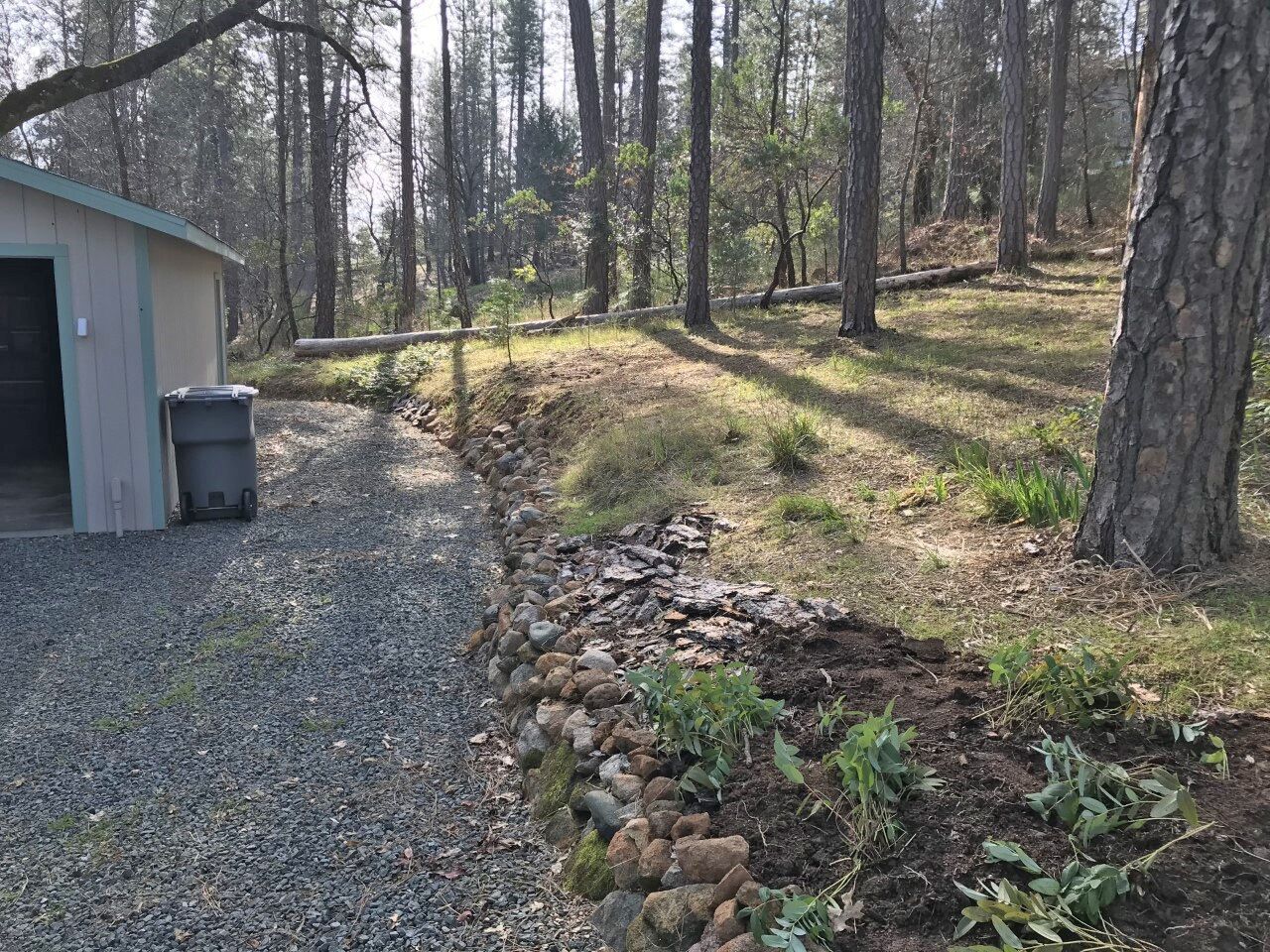Enceinte de l’hébergement