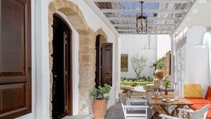 Villa, 2 hálószobával | Terasz/udvar
