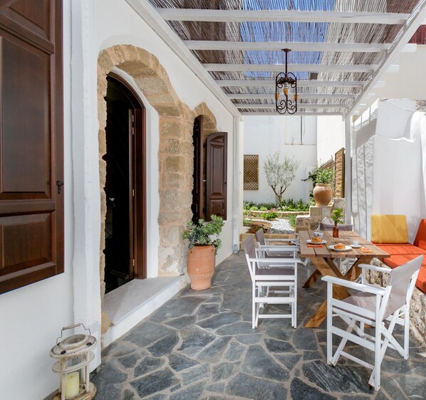 Villa, 2 Bedrooms | Terrace/patio - Villa dei Ciottoli (Rhodes)