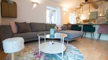 Appartement | Coin séjour | Télévision à écran plat