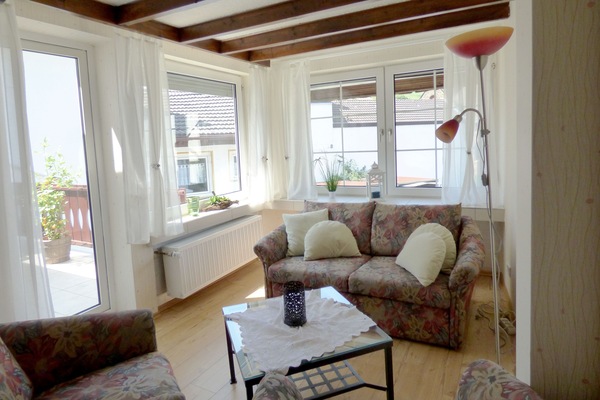 Luxury-Apartment, 2 Schlafzimmer | Wohnzimmer | Flachbildfernseher